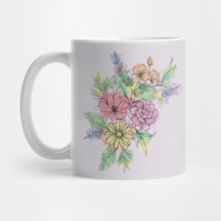 FLOWER ART. Mug